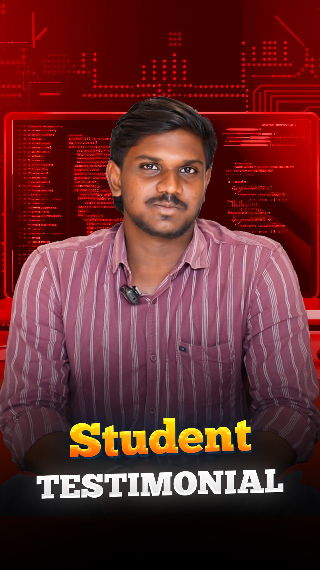 Hari Gowtham sharing his student experience